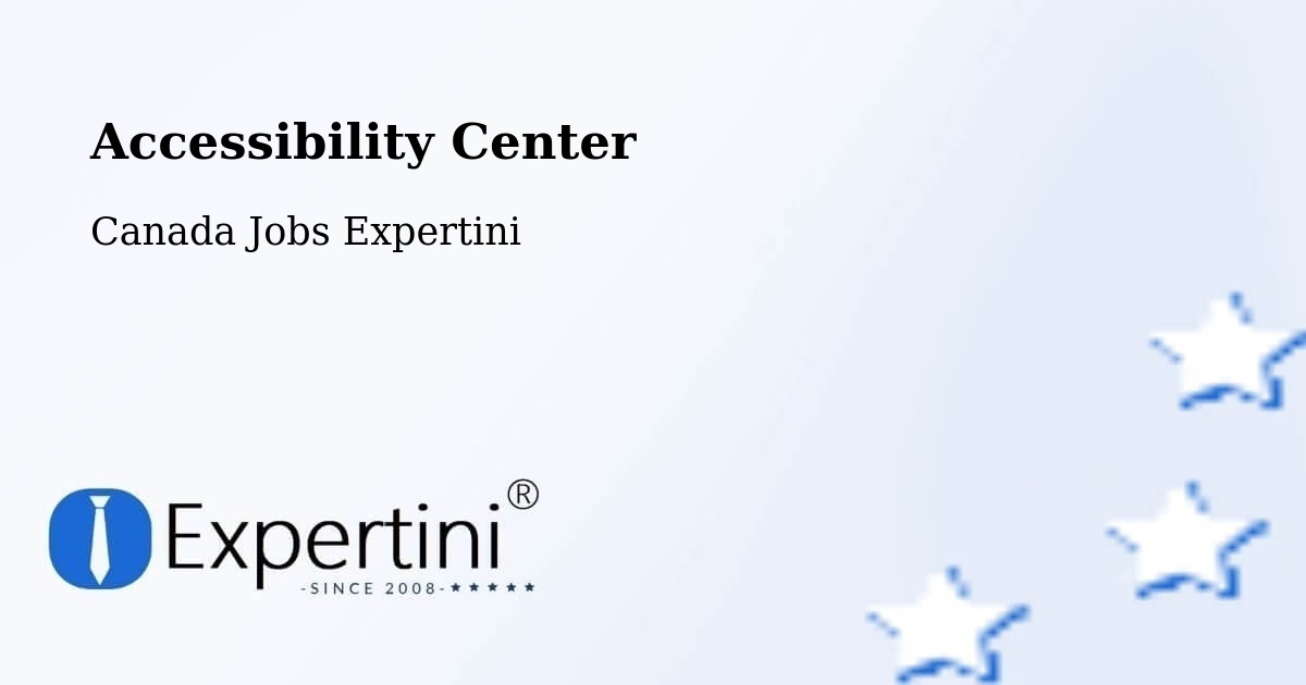 Accessibility Statement – Témiscaming - Canada Jobs Expertini
