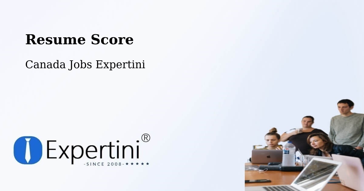 Resume Score & Job Description Match Tool – Témiscaming - Canada Jobs Expertini